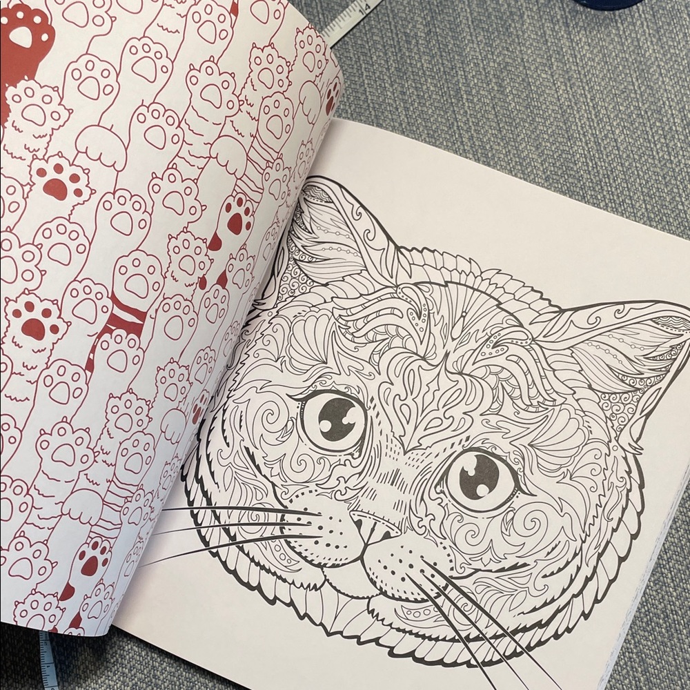 Creative Cats Adult Coloring Book for Cat Lovers - Picture 5 of 7